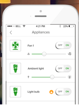 Home Automation Smartphone App